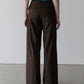 Relaxed Fit Trousers w/Wide Belt
