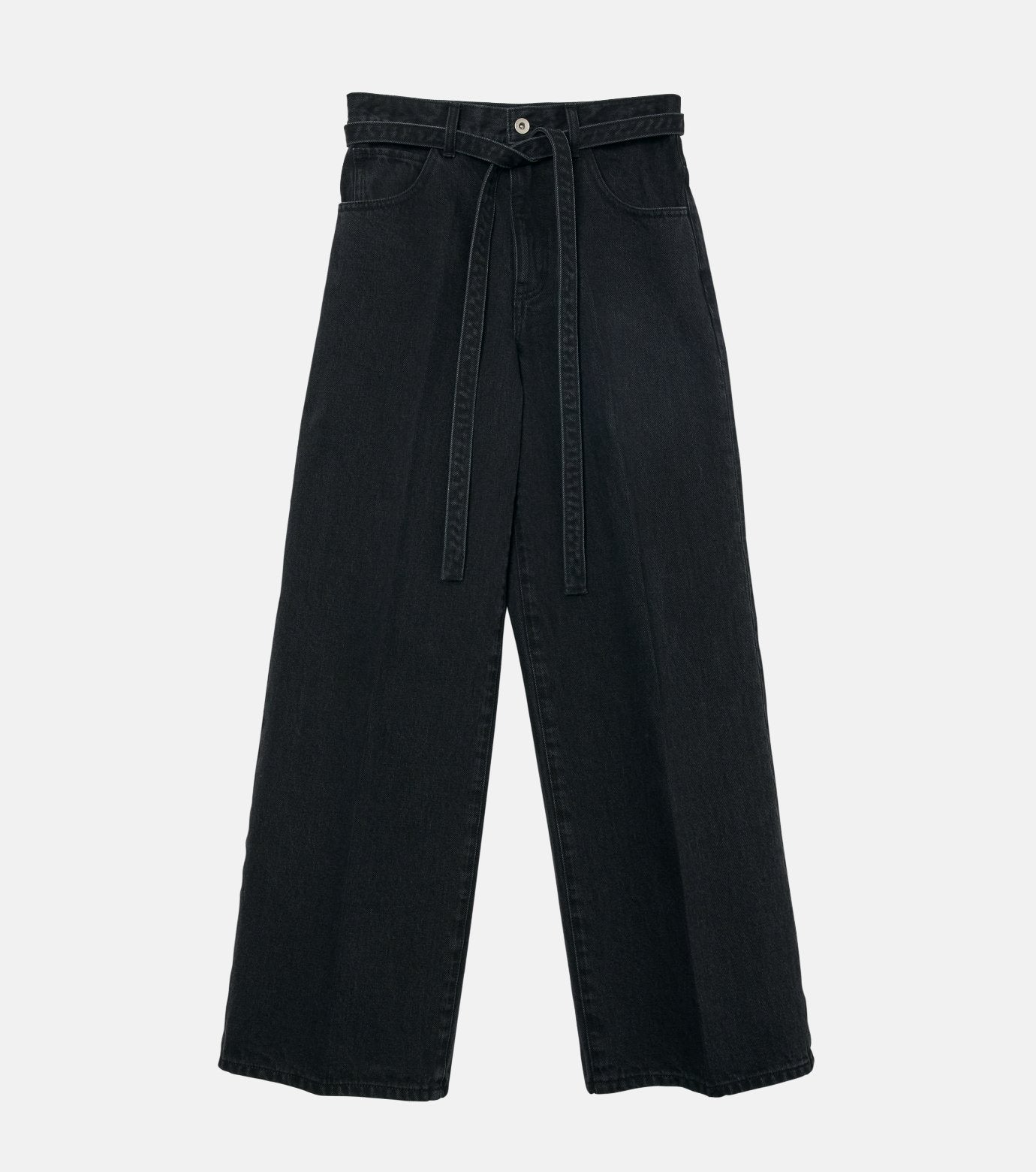 Straight Fit Jeans w/Belt