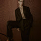 Tapered Leg Trousers