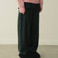 Relaxed Wool Double-Cloth Pants