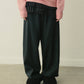 Relaxed Wool Double-Cloth Pants