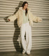 Relaxed Wool Double-Cloth Pants