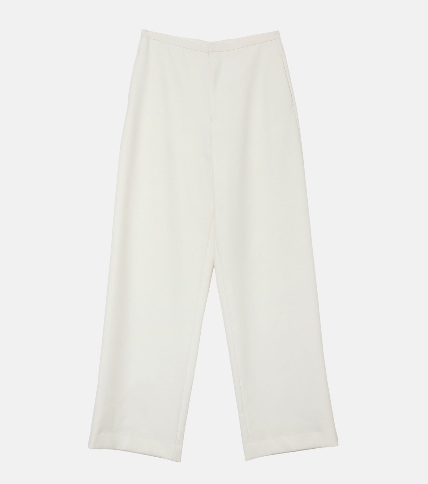 Relaxed Wool Double-Cloth Pants
