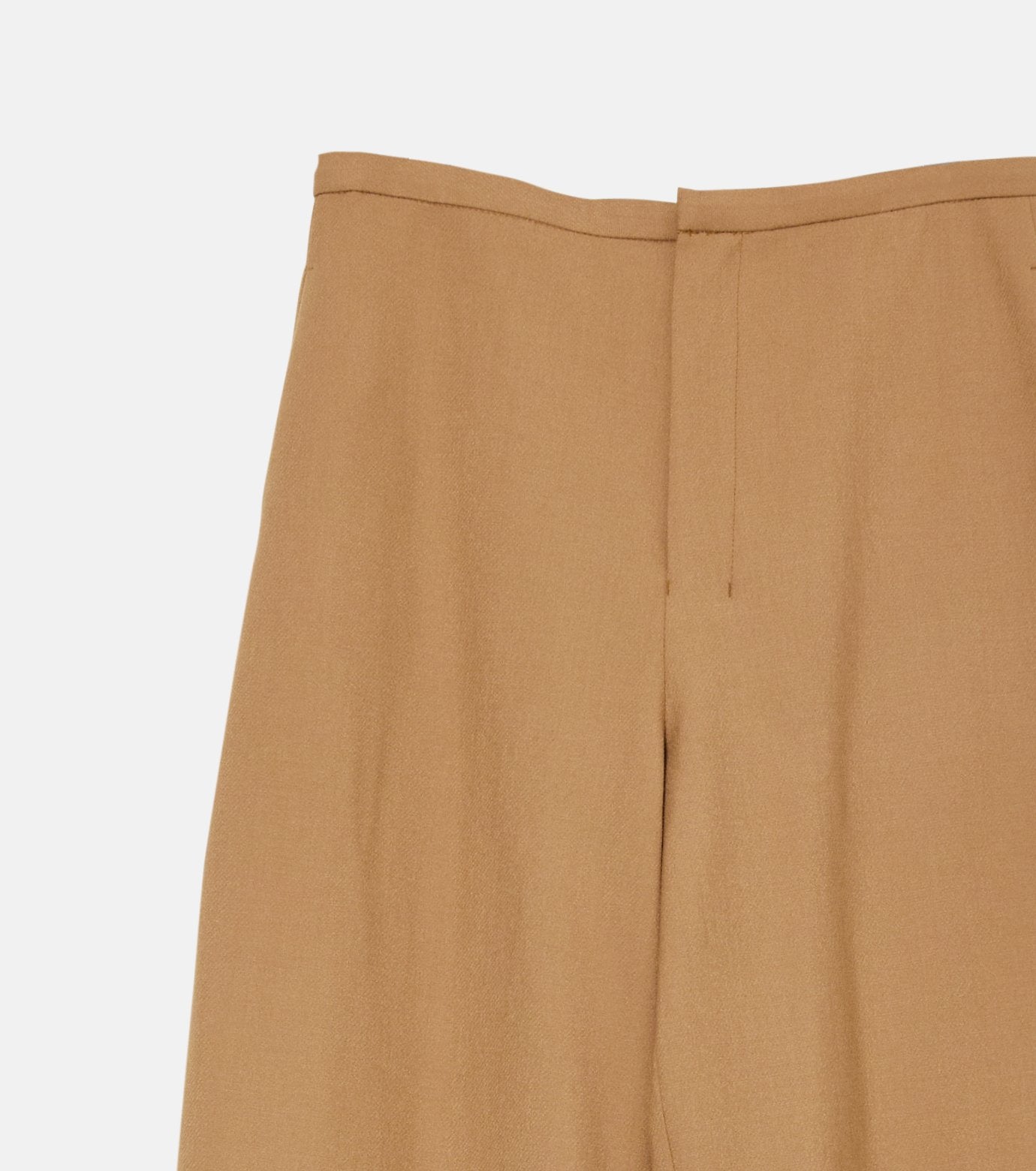Relaxed Wool Double-Cloth Pants