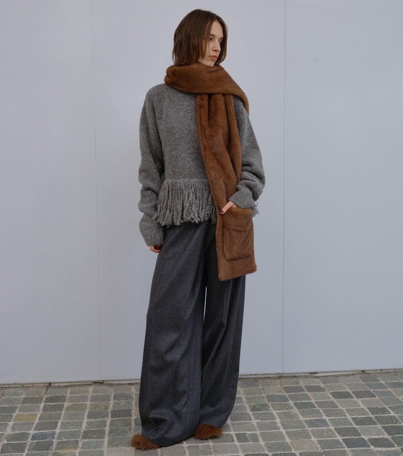 Wrap Front Trousers