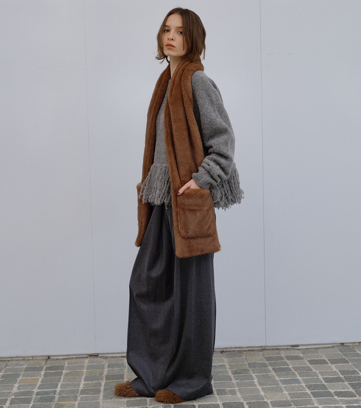 Wrap Front Trousers