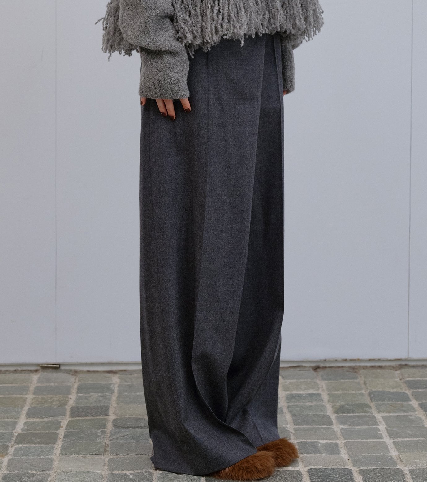Wrap Front Trousers
