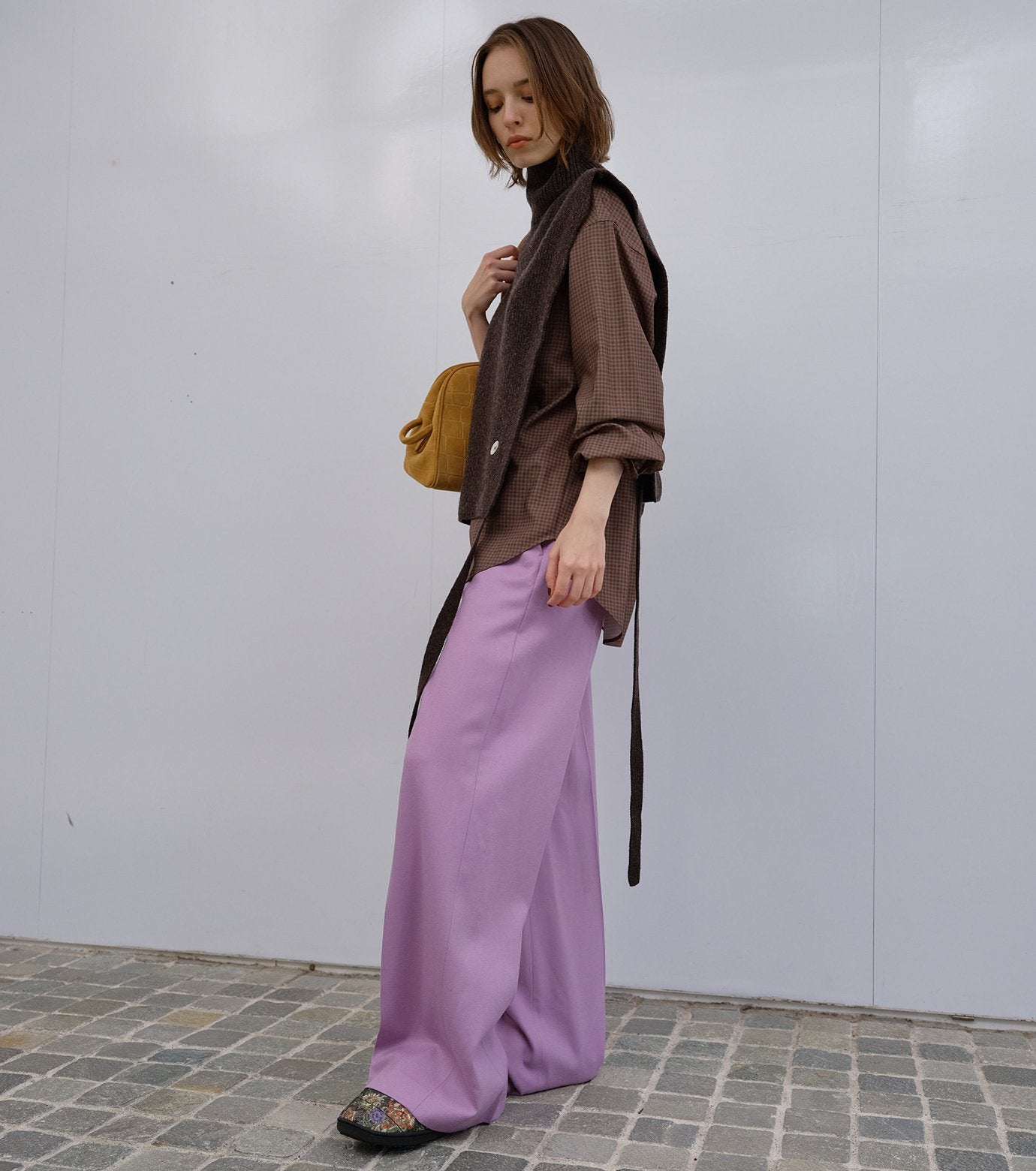 Wrap Front Trousers