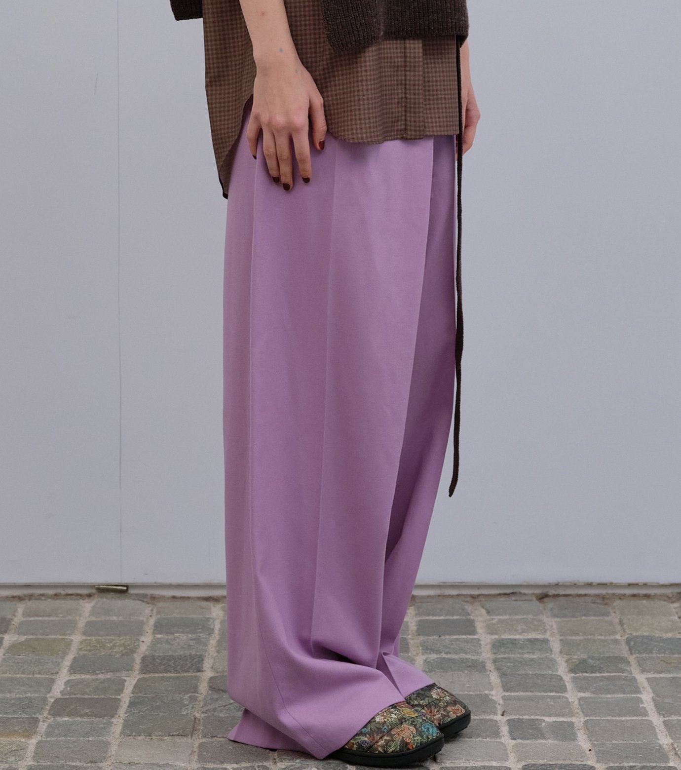 Wrap Front Trousers