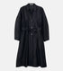 Organza Belted Shirt Dress