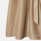 Organza Belted Shirt Dress
