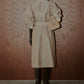 Organza Belted Shirt Dress