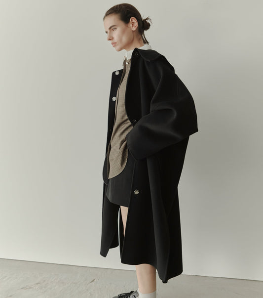 Hooded Double-Face Coat