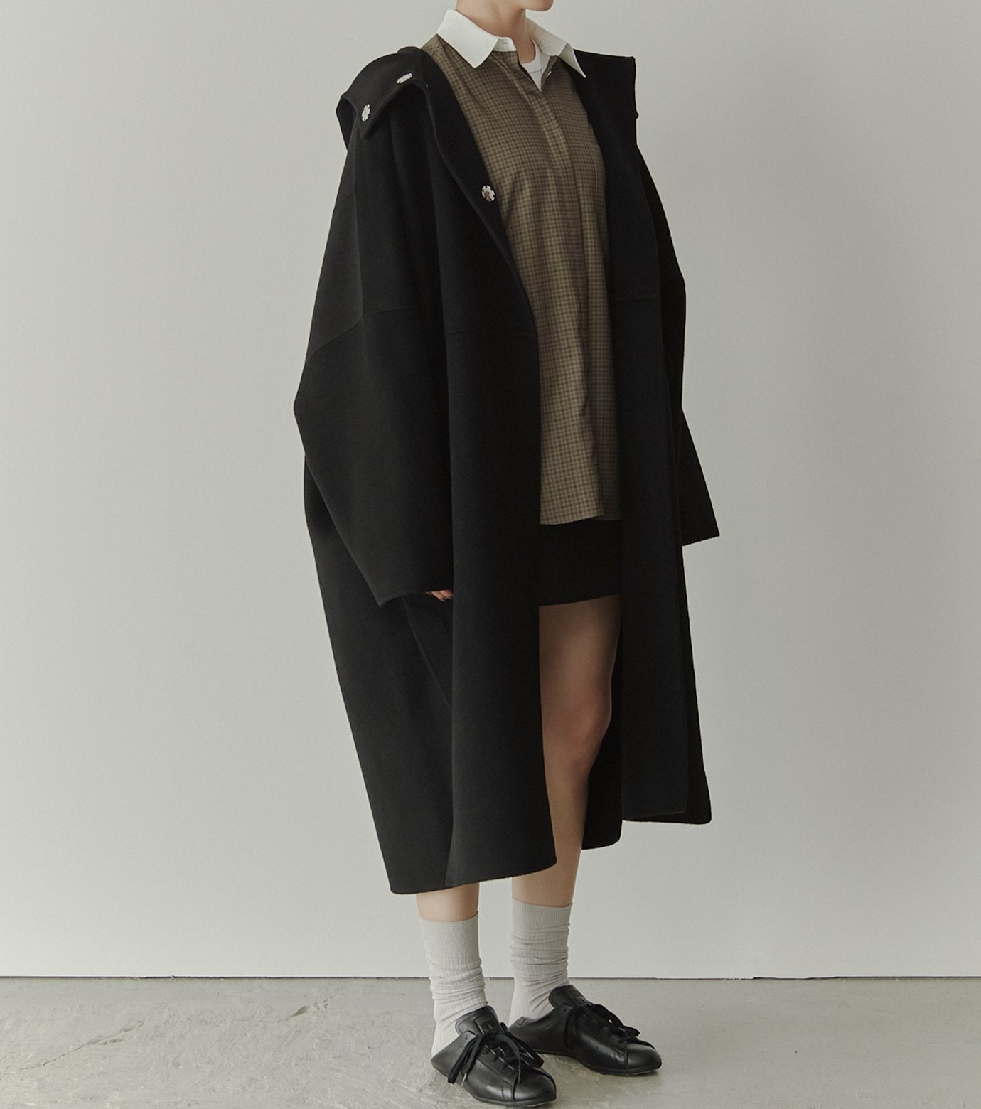 Hooded Double-Face Coat