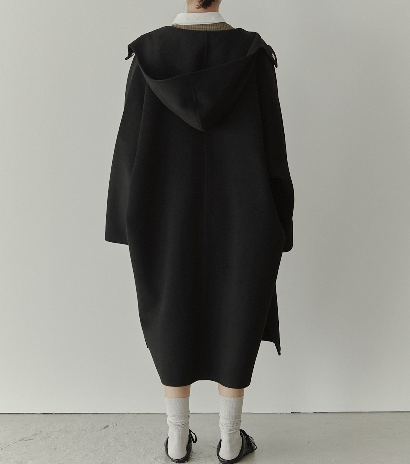 Hooded Double-Face Coat