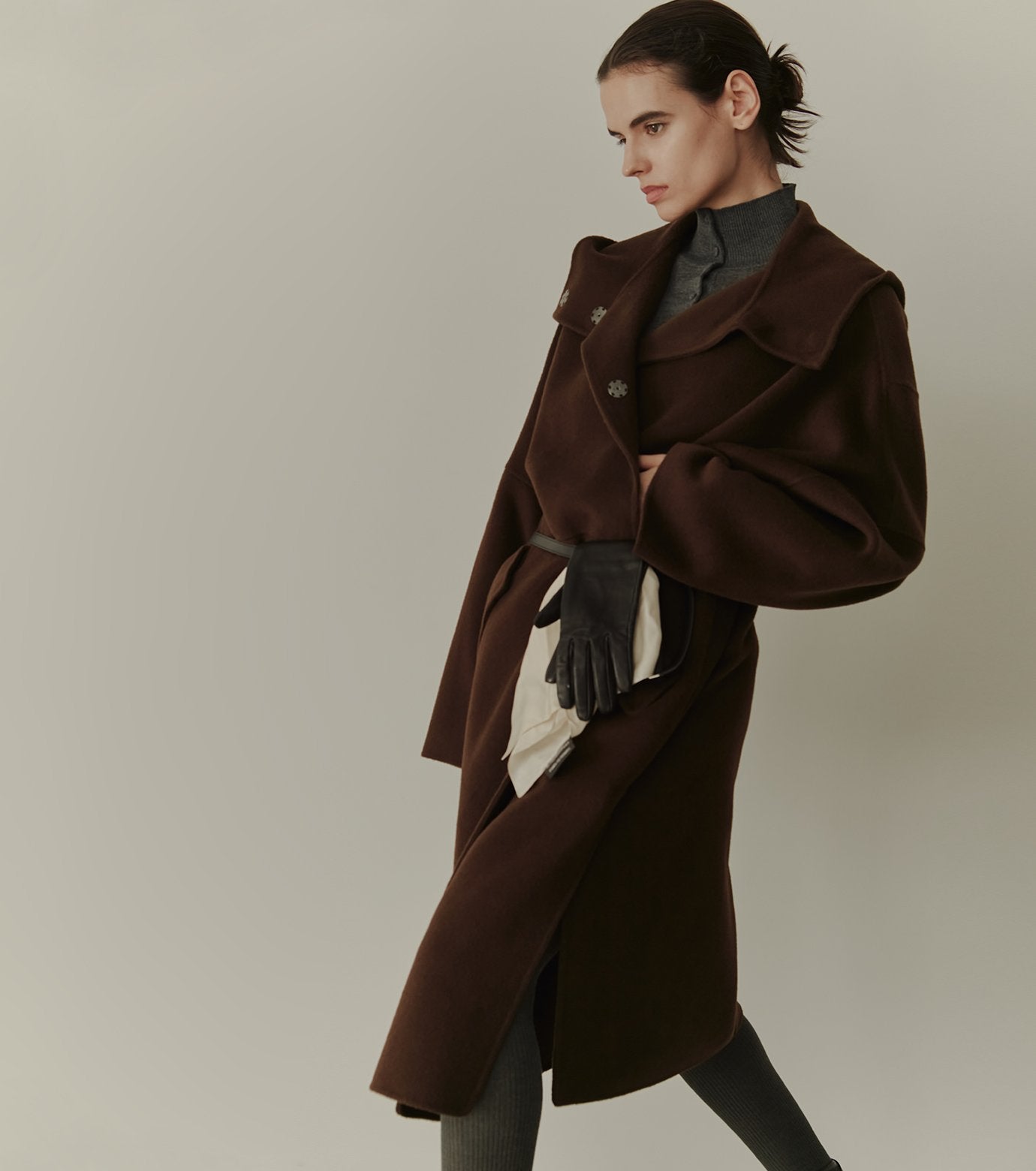 Hooded Double-Face Coat