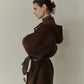 Hooded Double-Face Coat