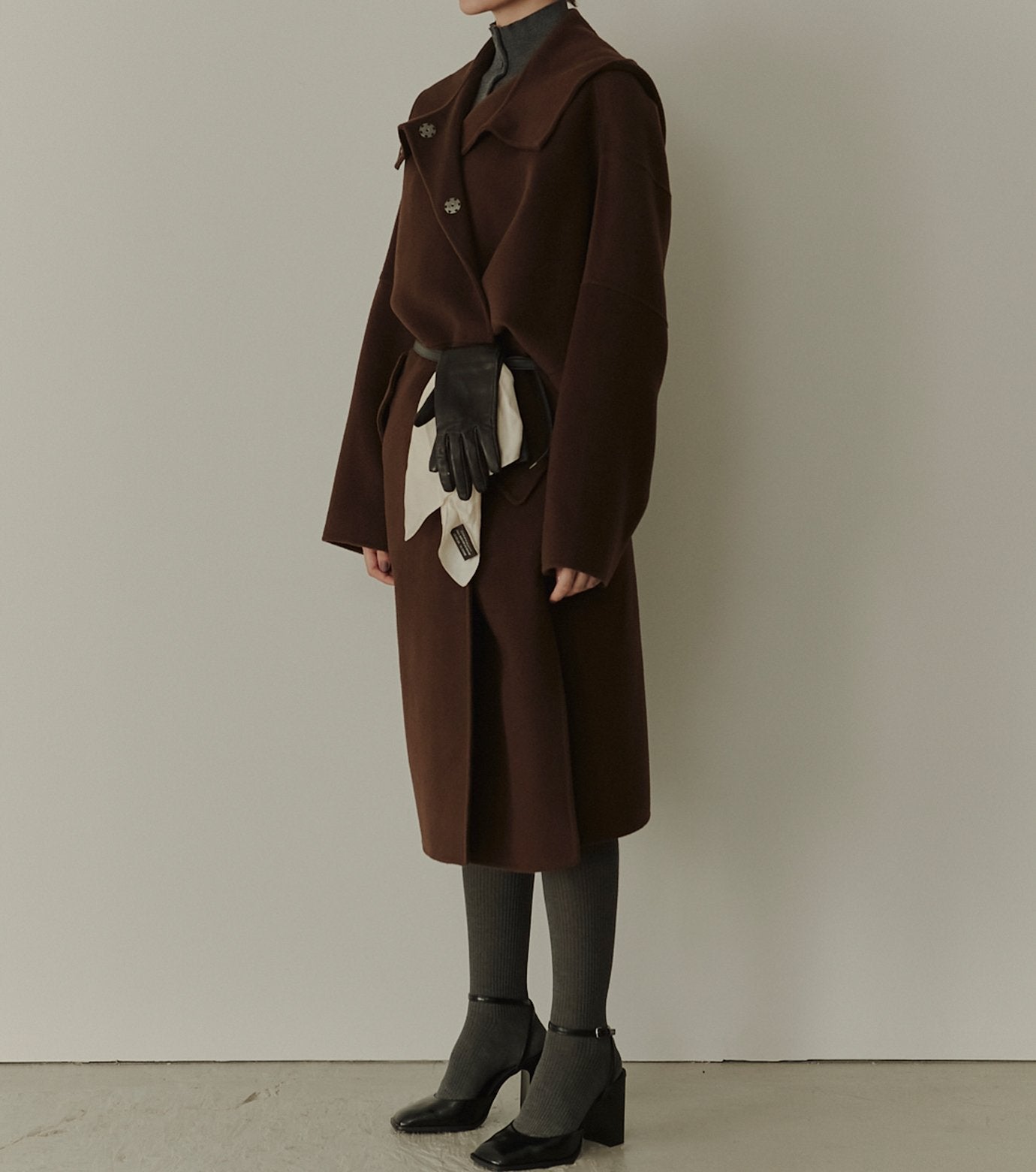 Hooded Double-Face Coat