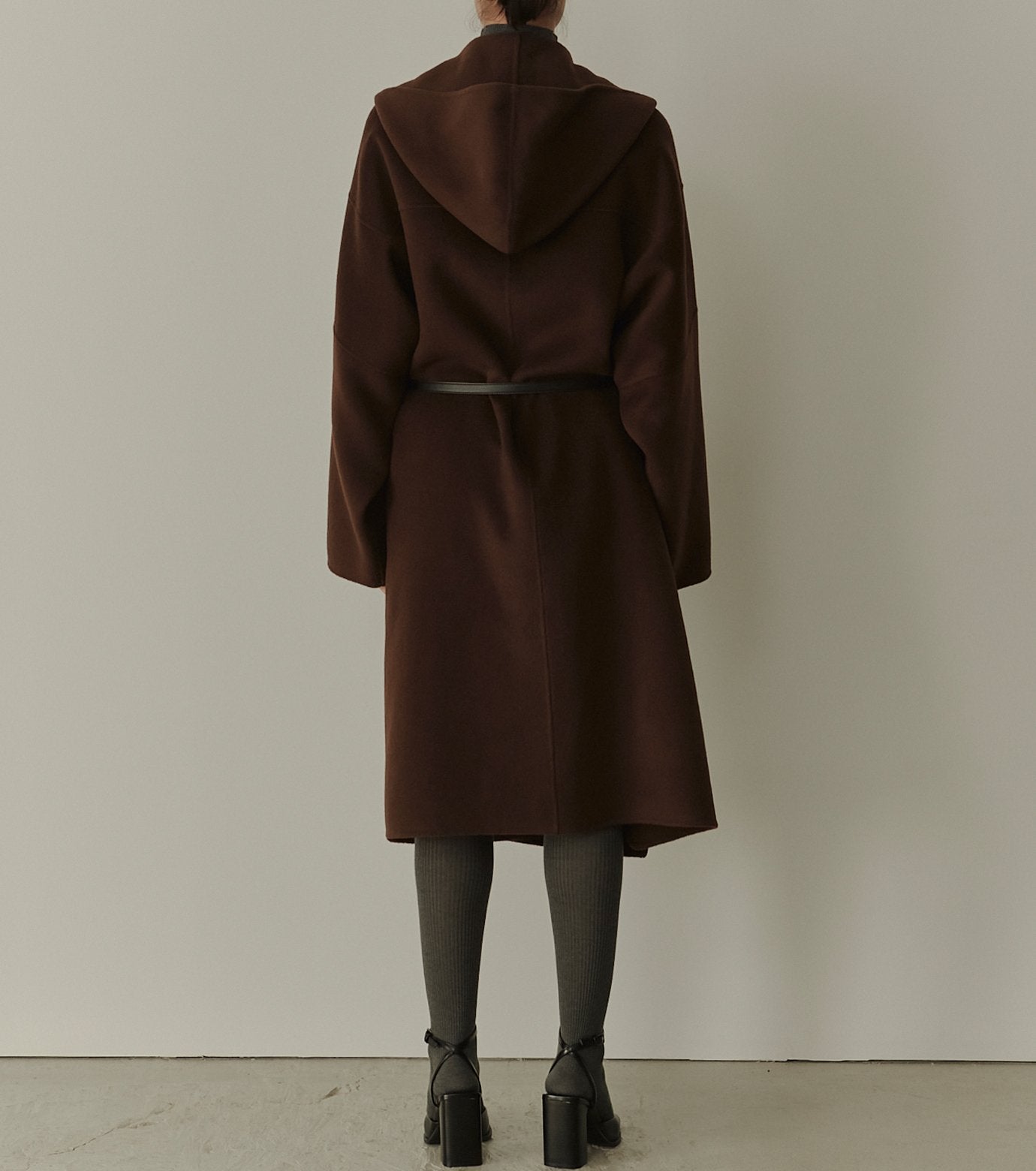 Hooded Double-Face Coat