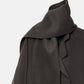Double-Face Wrap Coat w/Matching Scarf