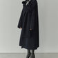 Double-Face Wrap Coat w/Matching Scarf