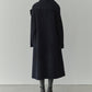 Double-Face Wrap Coat w/Matching Scarf