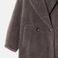 Faux Shearling Cocoon Coat