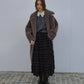 Faux Shearling Cocoon Coat