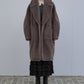 Faux Shearling Cocoon Coat