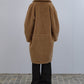 Faux Shearling Cocoon Coat
