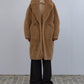 Faux Shearling Cocoon Coat