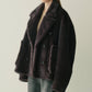 Faux Mink Peacoat