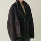 Faux Mink Peacoat