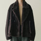 Faux Mink Peacoat