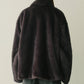 Faux Mink Peacoat
