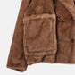 Faux Mink Peacoat