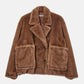 Faux Mink Peacoat
