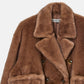 Faux Mink Peacoat