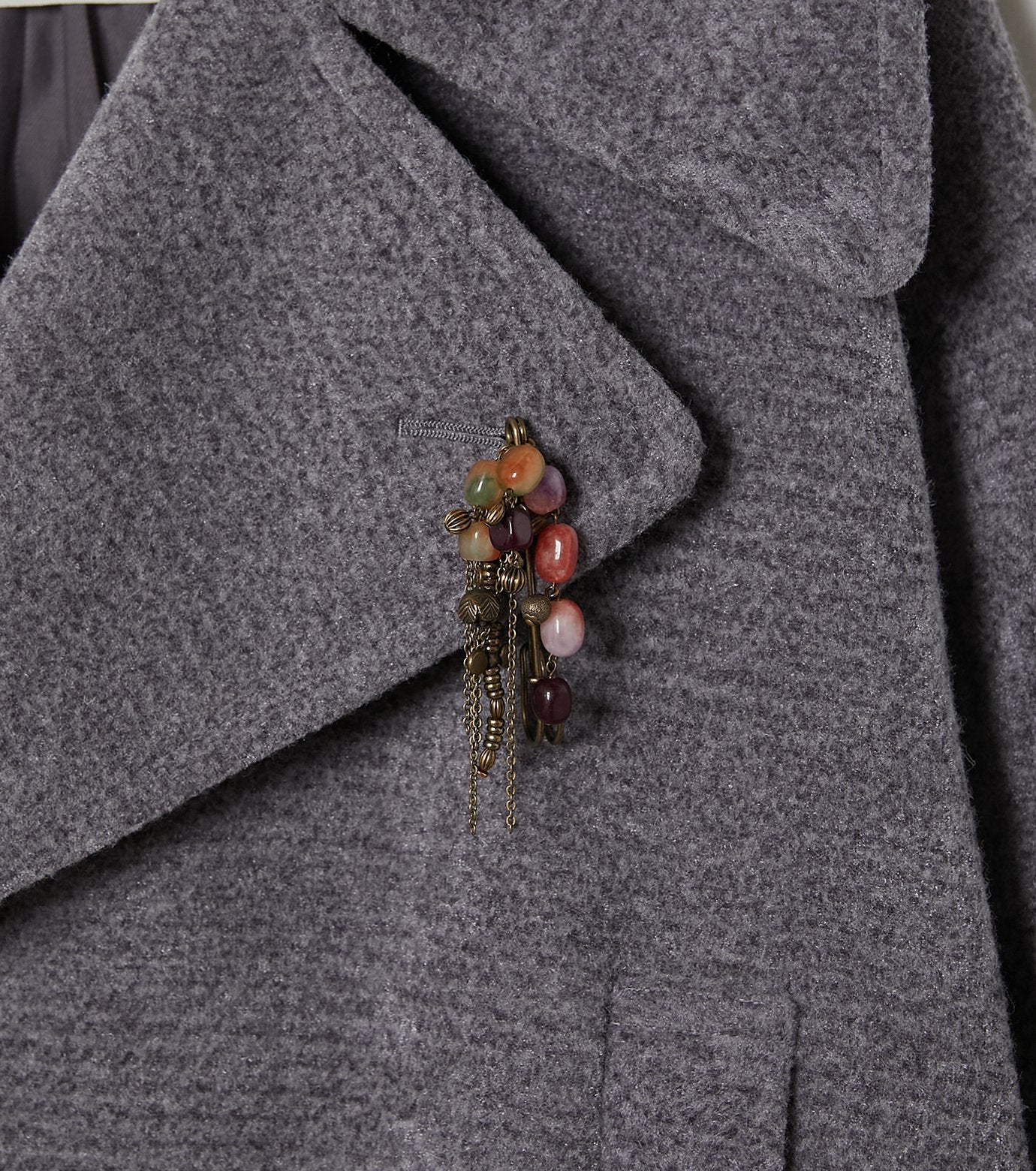 Beaded Brooch
