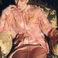 Sheer Shirt w/Floral & Mineral Print