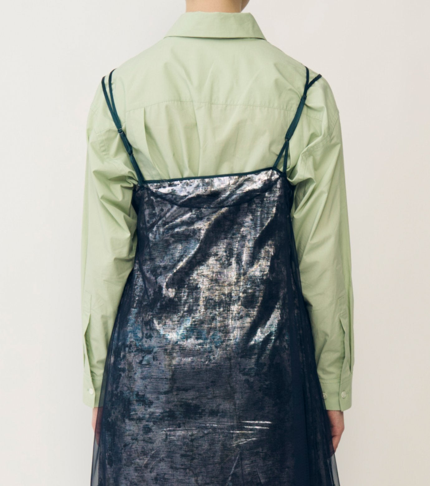 Back-Button Detail Shirt