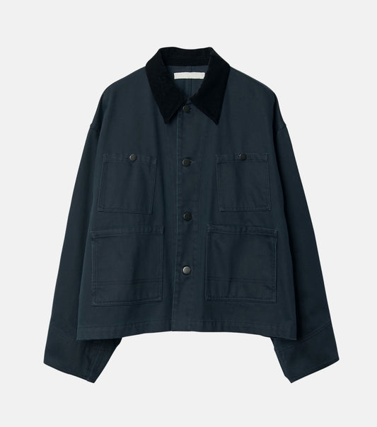 Pigment Twill Blouson w/Fur Collar
