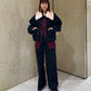 Pigment Twill Blouson w/Fur Collar