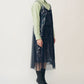 Foil Print Layered Cami Dress