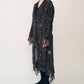Gathered Dressw/Floral&Mineral Print