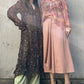 Gathered Dressw/Floral&Mineral Print