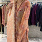 Gathered Dressw/Floral&Mineral Print