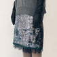Foil Print Layered Skirt
