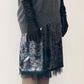 Foil Print Layered Skirt