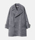 Needle-Punched Velvet Over Coat